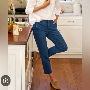 FRANK & EILEEN • Wicklow Italian Chino In 1977 Blue Denim Wash • 6